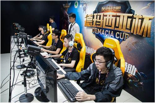 运动员们不